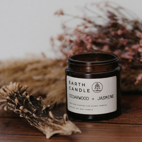 Cedarwood & Jasmine Candle